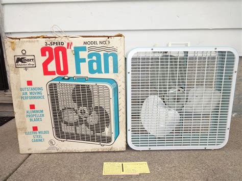 kmart metal blade box fan motor e7364494|VINTAGE RETRO KMART/ LAKEWOOD ( P.